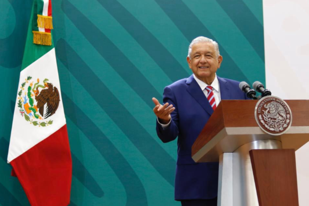 Foto: Presidencia | Afirma AMLO que es posible resolver flujo migratorio cambiando de política