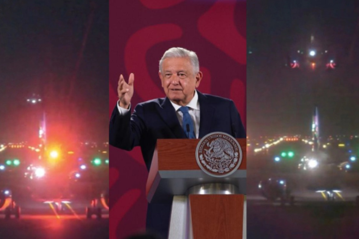 Foto: Presidencia | “No hay peligro": dice AMLO sobre incidente entre dos aviones de Volaris en AICM  