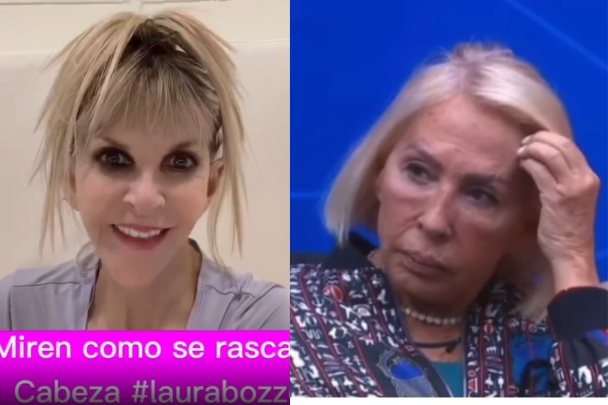 Foto:Captura de pantalla|¿Será? Shanik Berman especula que Laura Bozzo tiene piojos