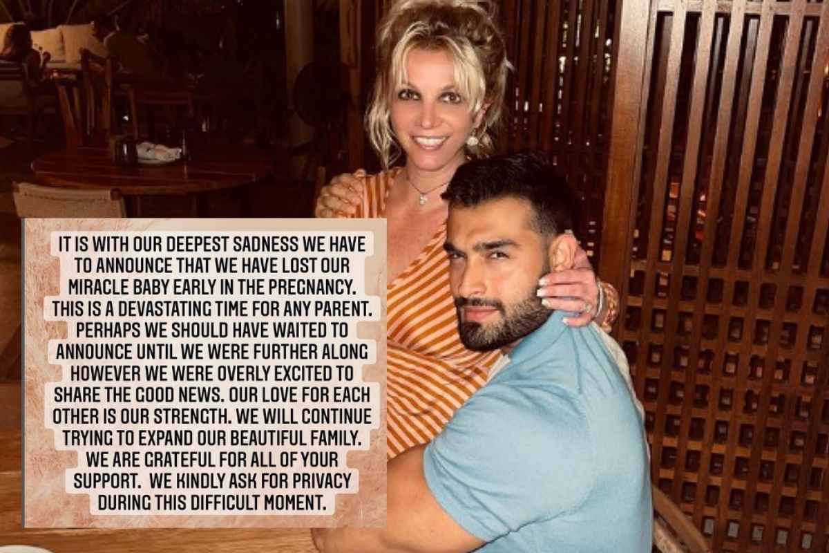 Foto:Instagram/@samasghari|¡Terrible! Britney Spears perdió al bebé que estaba esperando