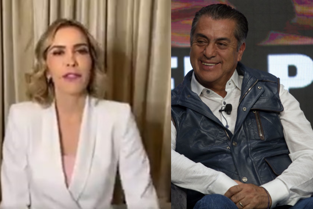 Adelina Dávalos, esposa de "El Bronco" se reunió la noche del jueves con el titular de Segob.