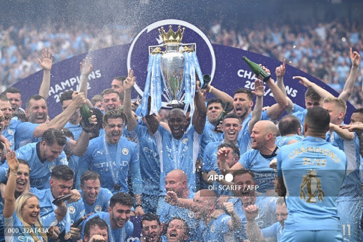 Manchester City vino de atrás y logró la remontada.