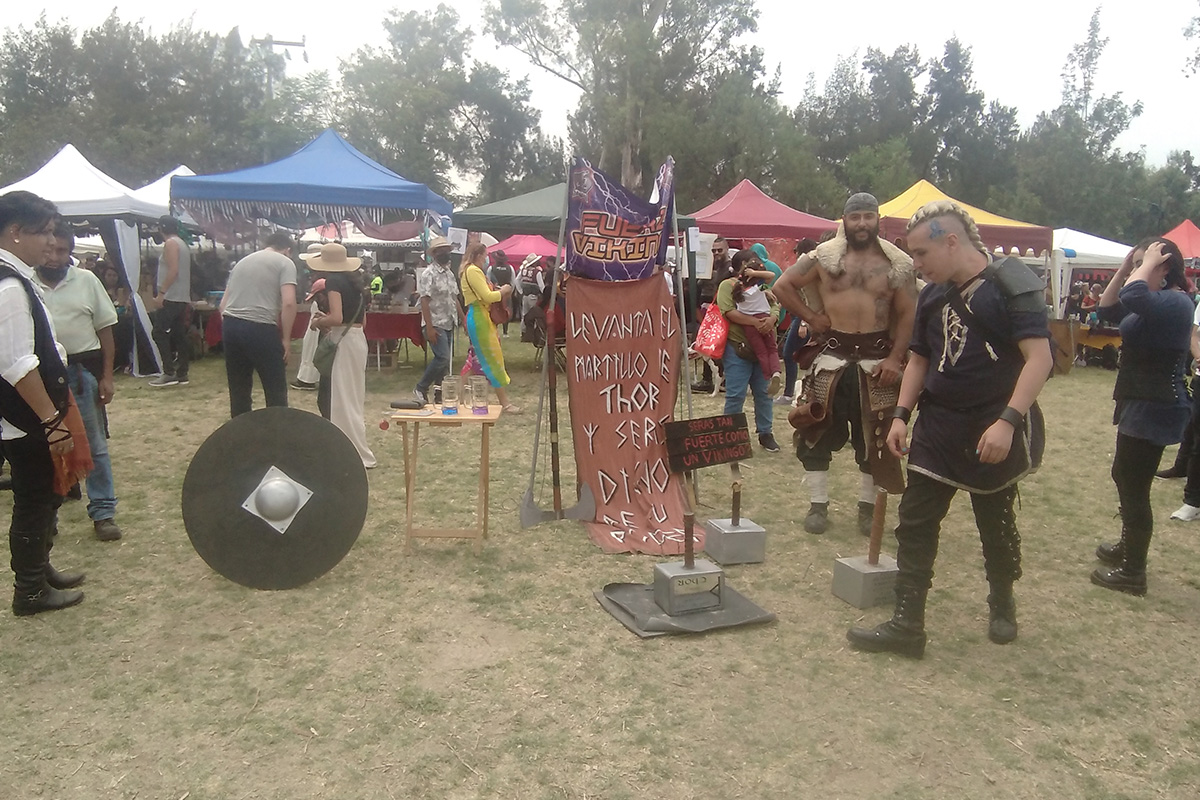 Su regalo por el Día del Niño fue un viaje a la época medieval 