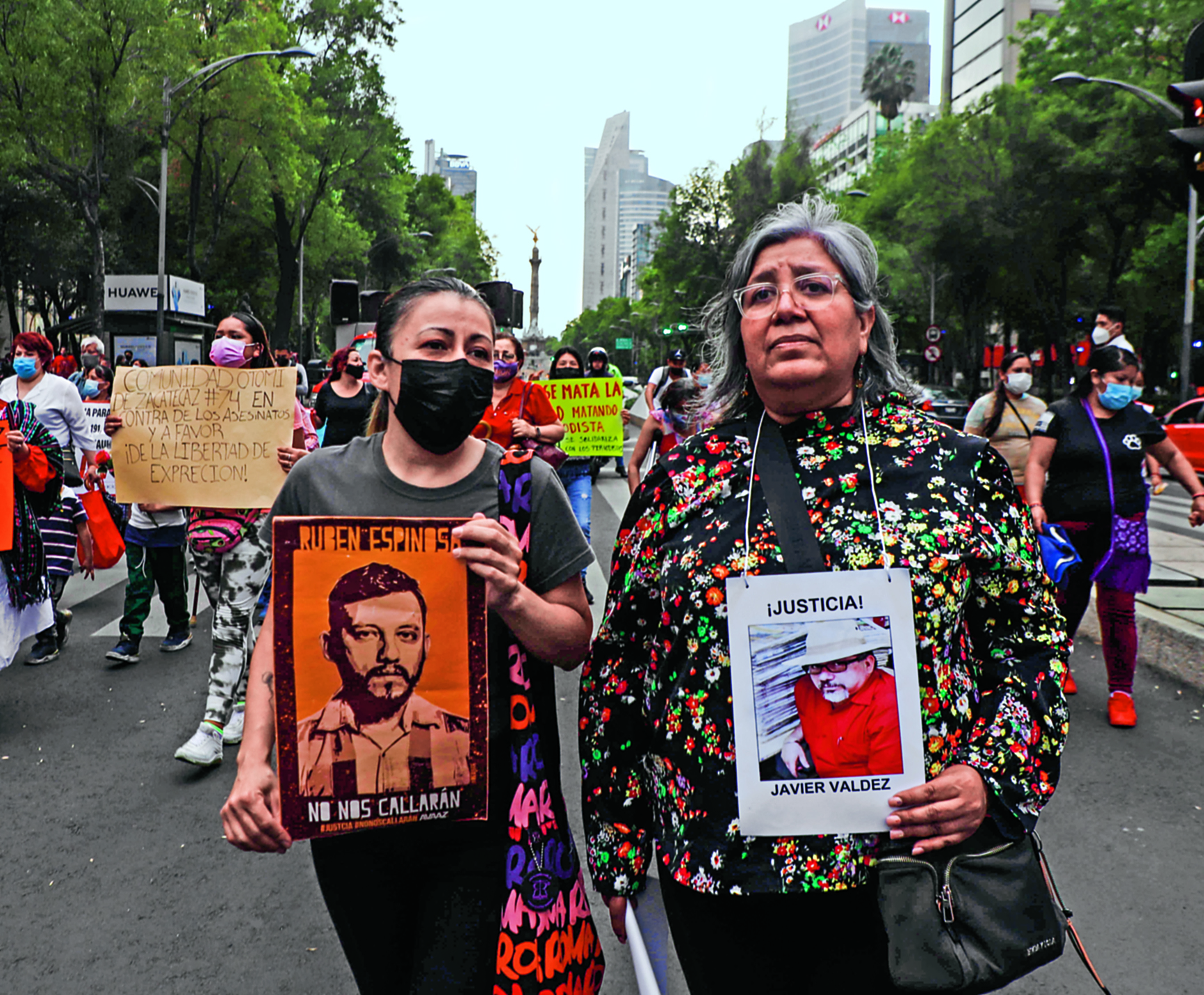 periodistas