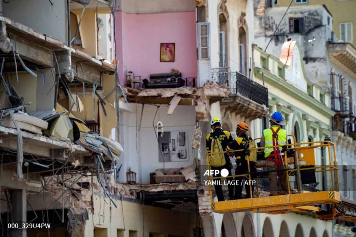 La explosión en el hotel Saratoga suma 42 muertos y 54 lesionados.