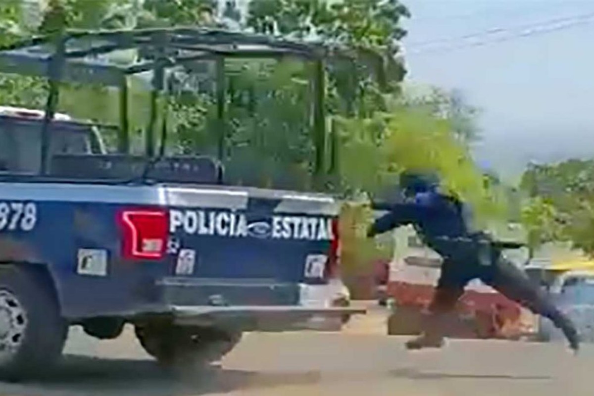 policía