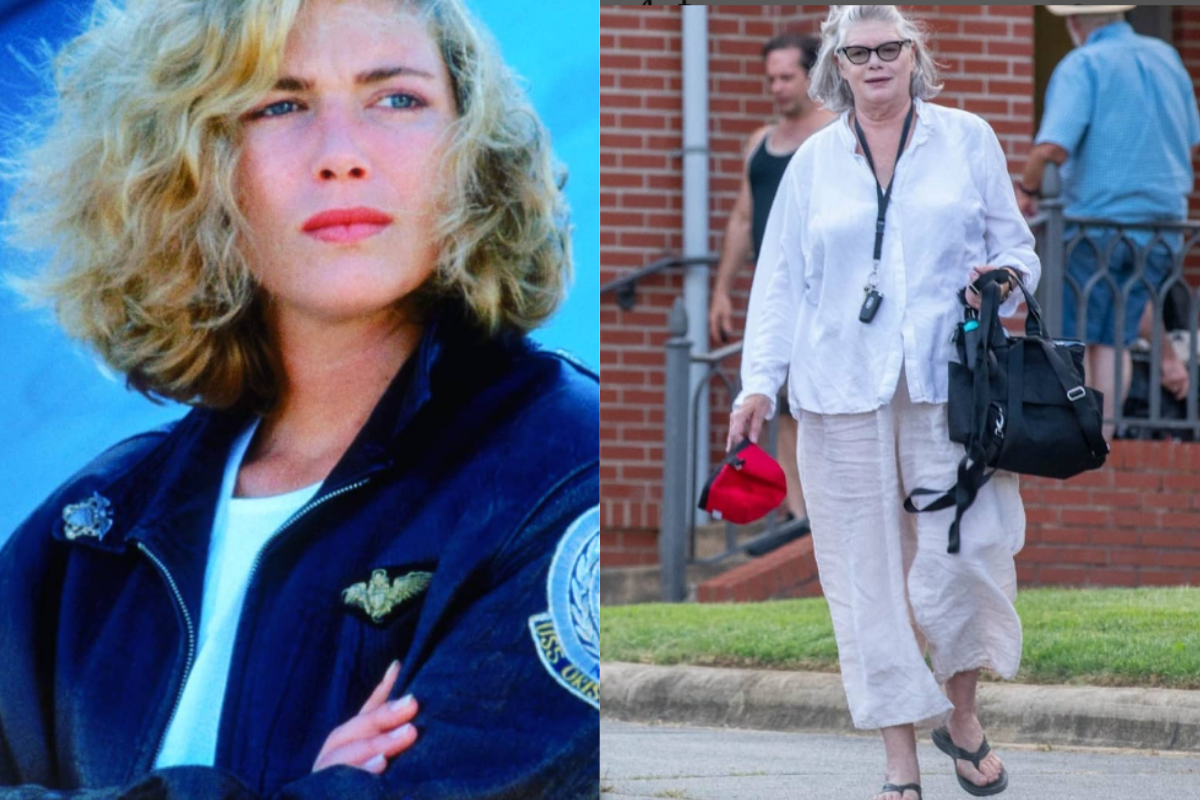 Kelly McGillins quien interpretó en su momento a la novia de Tom Cruise en Top Gun de 1986.