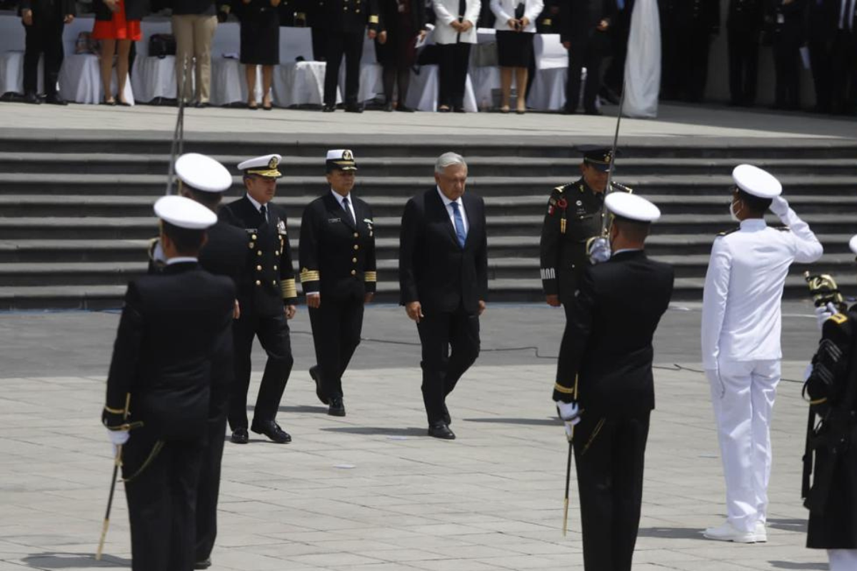 Foto: Gabriela Esquivel | Destaca AMLO ayuda de Marina al Estado Mexicano