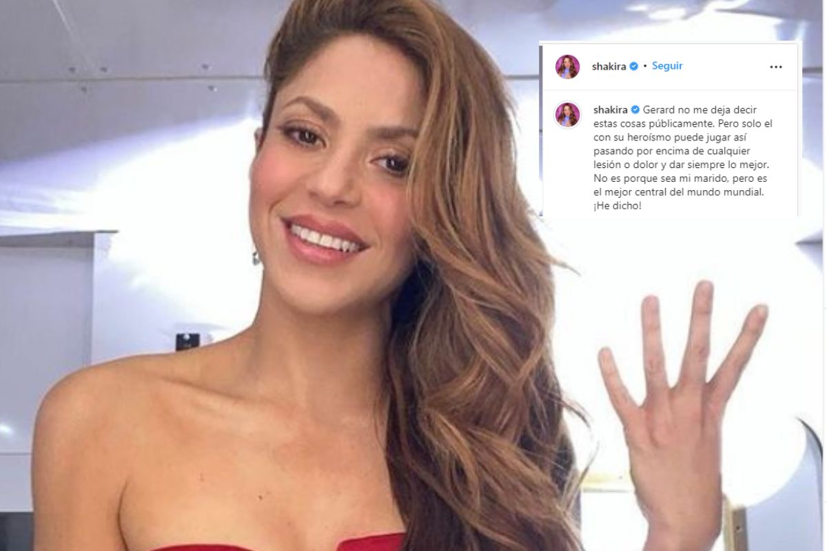 Foto:Instagram/@shakira|“Es el mejor central del mundo mundial” último mensaje de amor de Shakira a Piqué