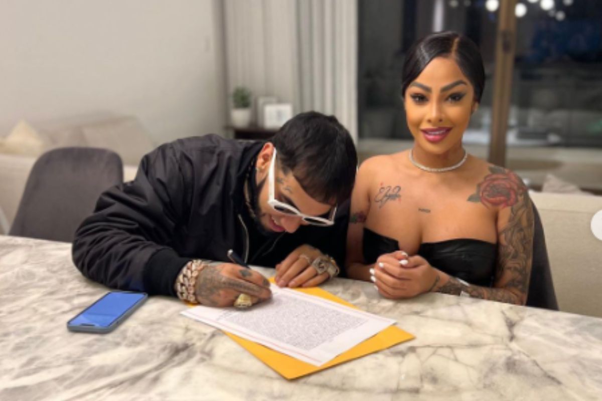 Foto:Instagram/@yailinlamasviralreal|¡Salud con 200 copas! Anuel AA y Yailin La Más Viral se casan