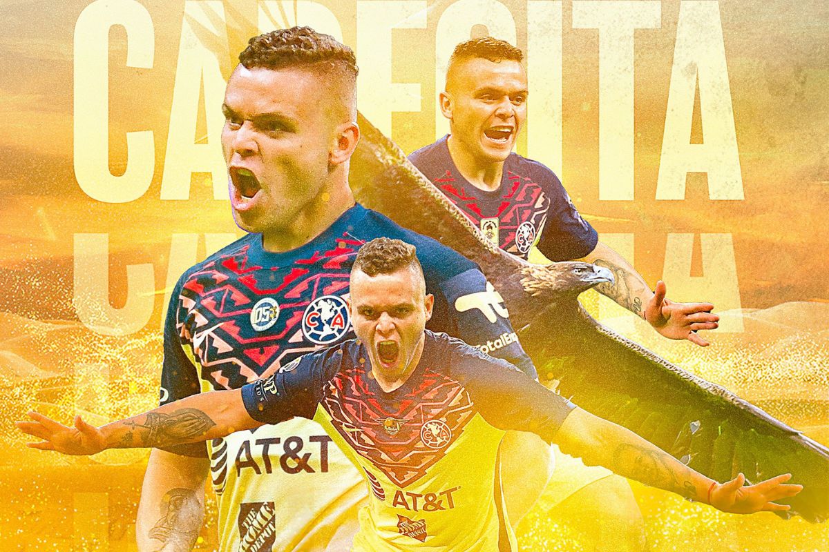 Foto:Twitter/@ClubAmerica|“Ya soy águila” Jonathan el “cabecita” Rodríguez firma con el Club América