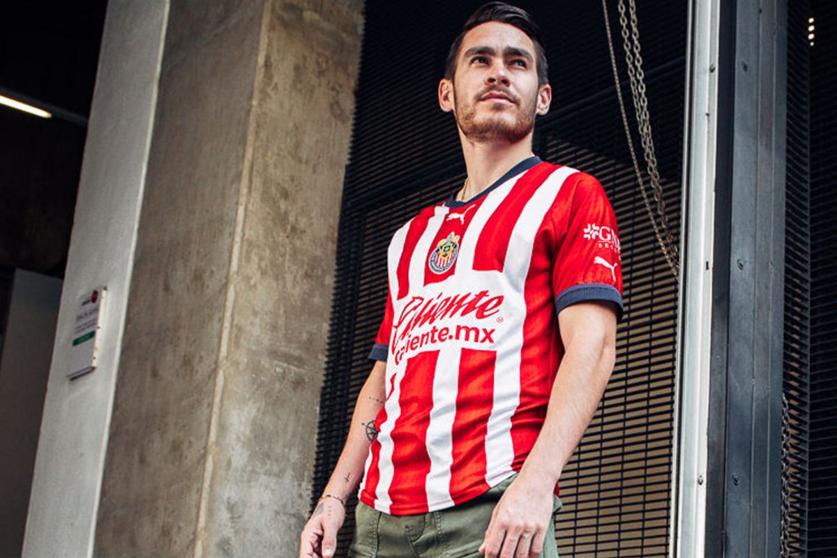 Foto:Twitter/@PUMAmexico|¡Estrenando! Las Chivas tendrán nuevo Jersey para la siguiente temporada