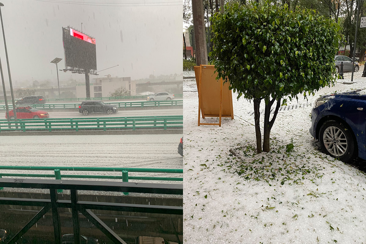 Incrementa a 10 alcaldías alerta amarilla por fuertes lluvias y granizo