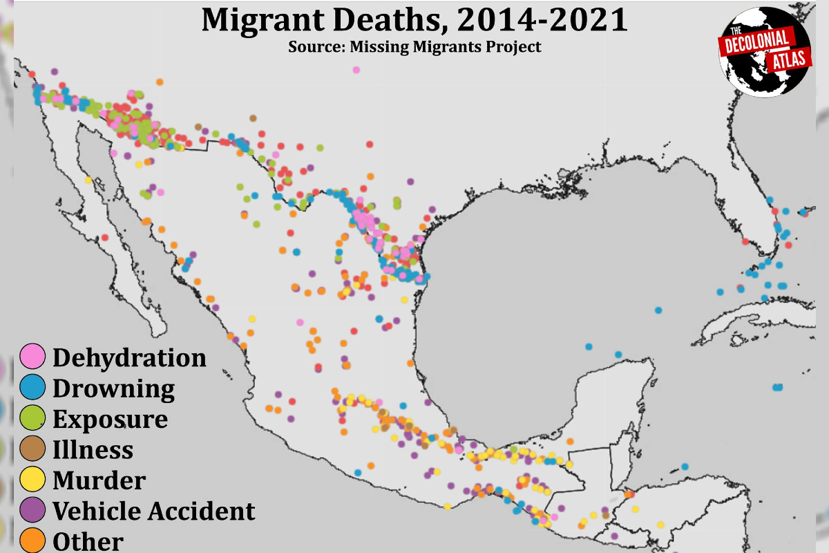 En lo que va del sexenio de López Obrador en la frontera México-EU ha muerto y/o desaparecido un migrante al día.