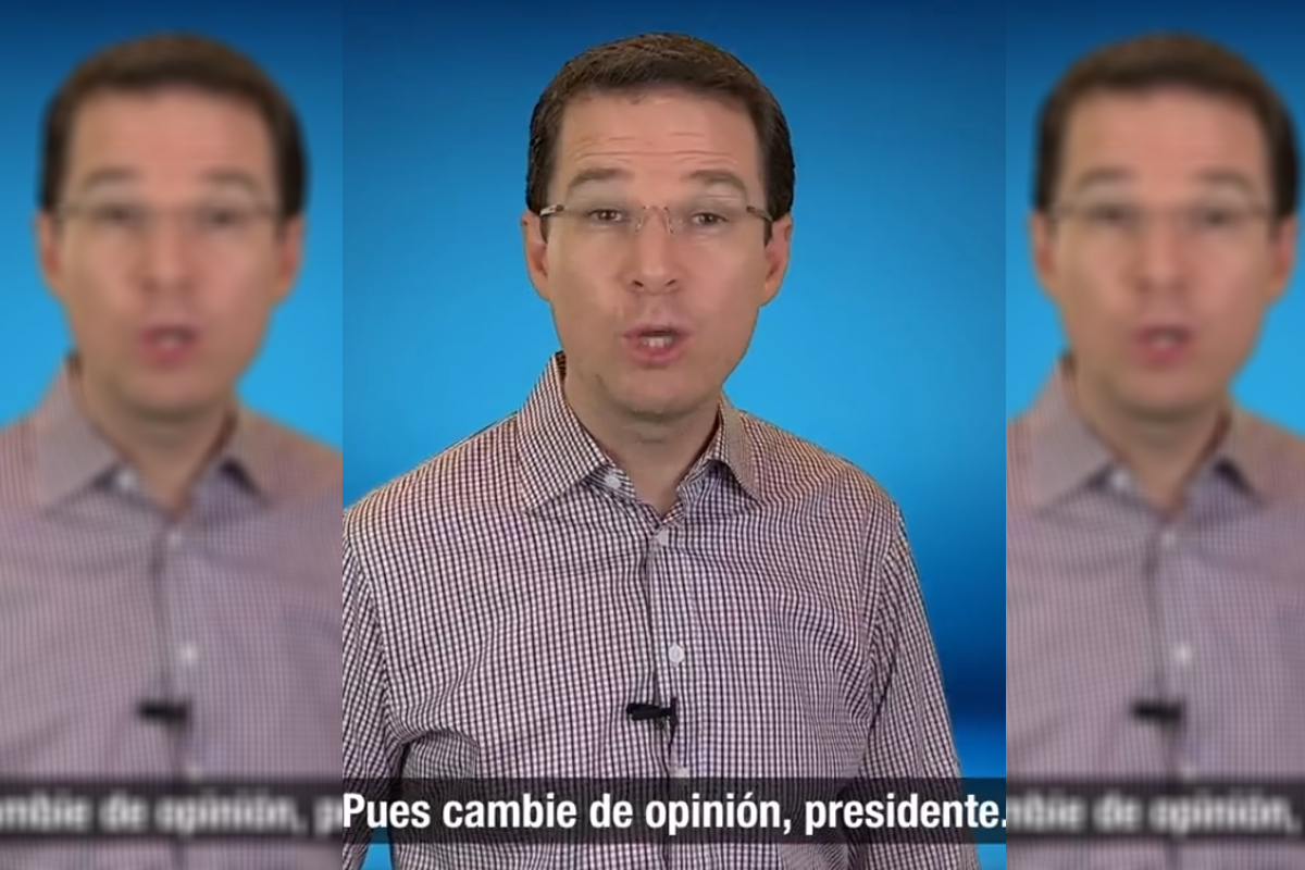 Ricardo Anaya le pidió a López Obrador cambiar de opinión con respecto a su política energética.