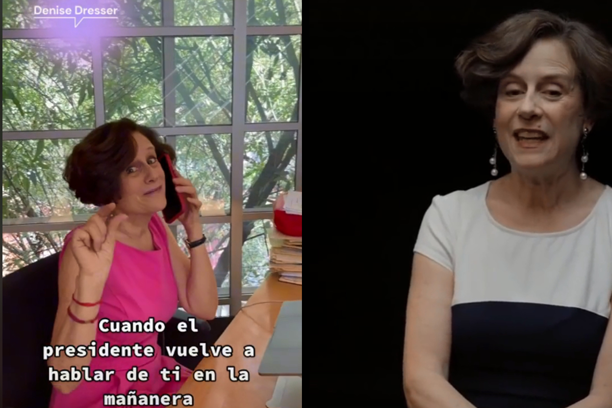 Denise Dresser estrena cuenta de TikTok