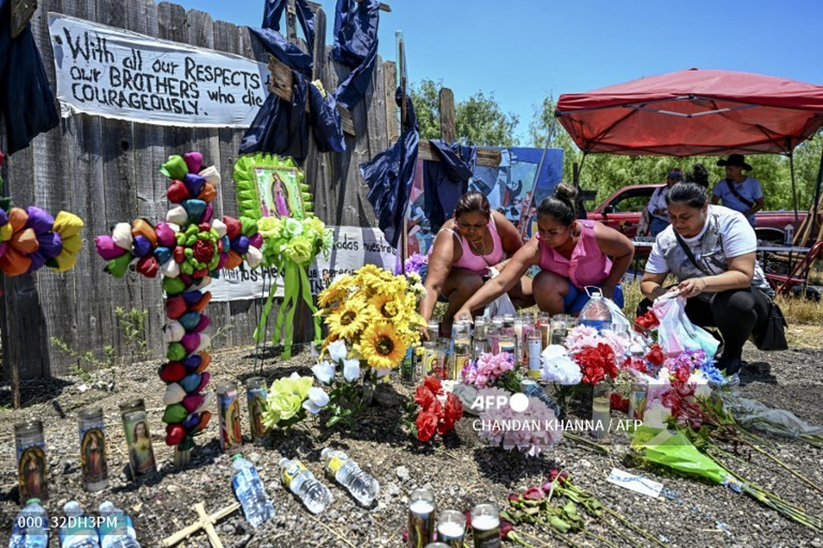 Suman 53 migrantes muertos en tragedia de San Antonio, Texas.