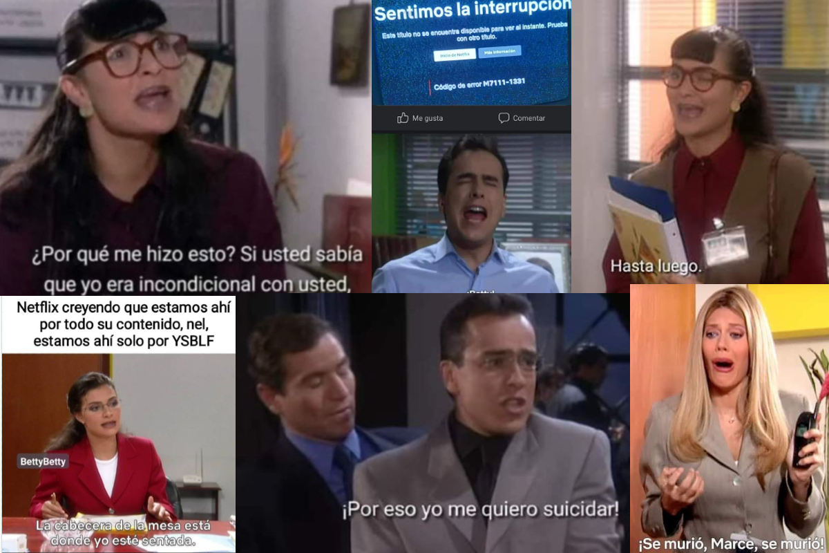 Betty la fea este domingo salió del catálogo de Netflix , por lo que internautas la despidieron con memes