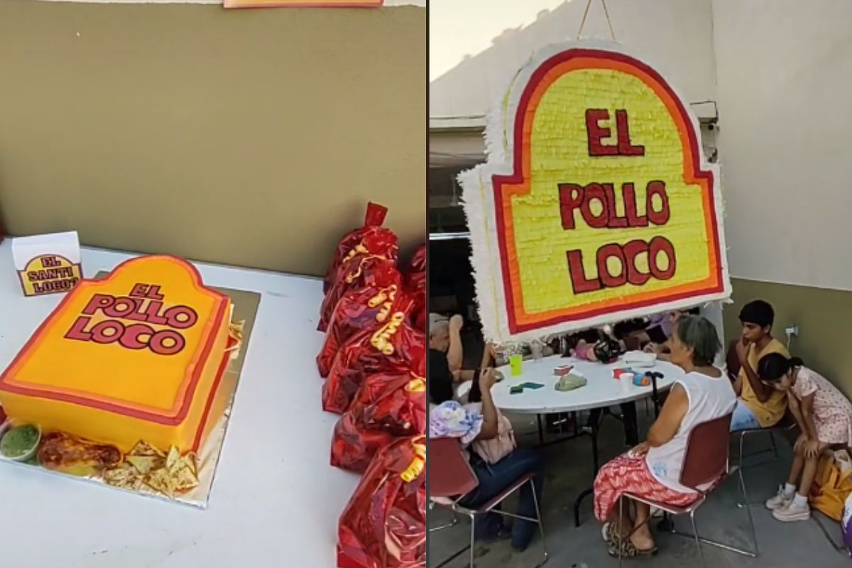 Foto:Captura de pantalla|¡Se armó el pachangón! Organizan fiesta temática de “El pollo loco”