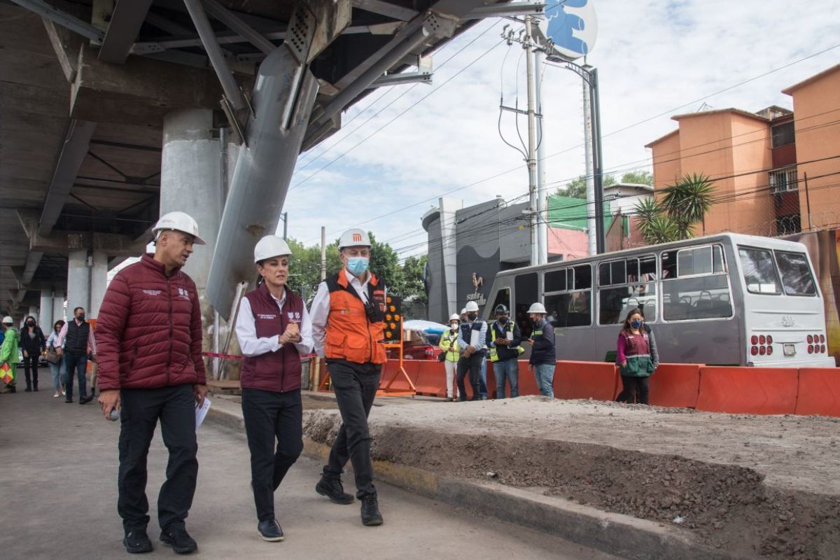 Jesús Esteva descartó que la Línea B presente daño estructural en una trabe.