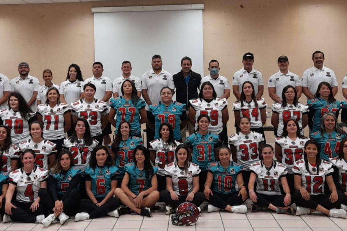 Foto:Twitter/@FMFAOFICIALMX|La FMFA canceló el debut del “tri” femenil en el mundial de futbol americano