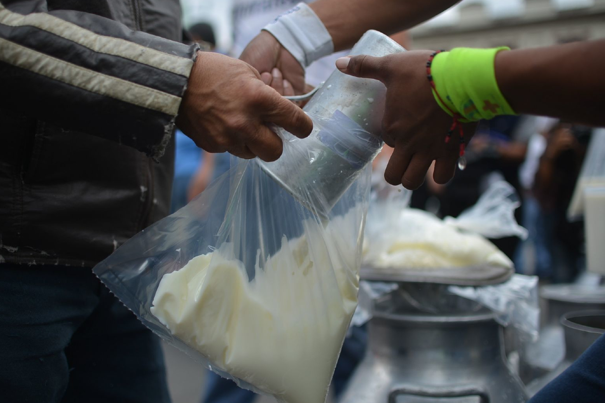 López Obrador descartó que la compra de leche en polvo a EU afecte a productores mexicanos.