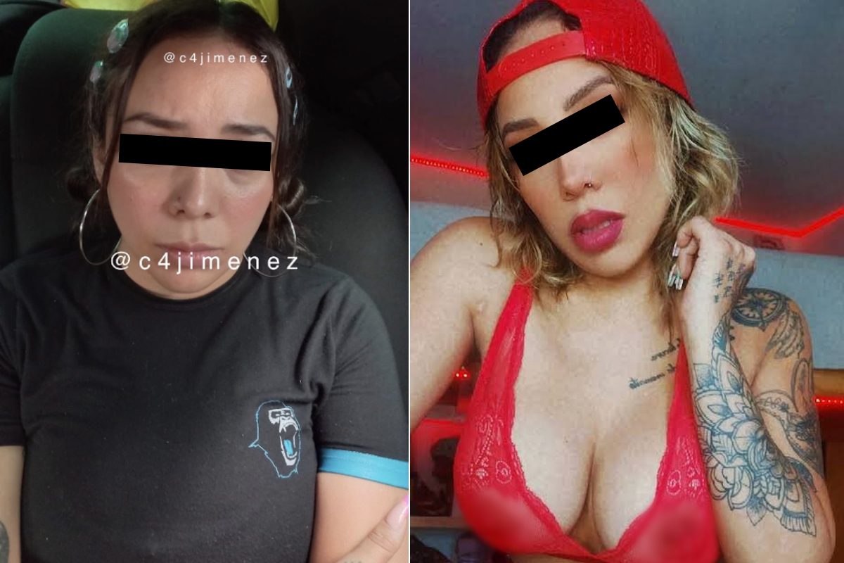 La exparticipante de Enamorándonos, Pamela Carbajal, fue detenida con presunta droga.