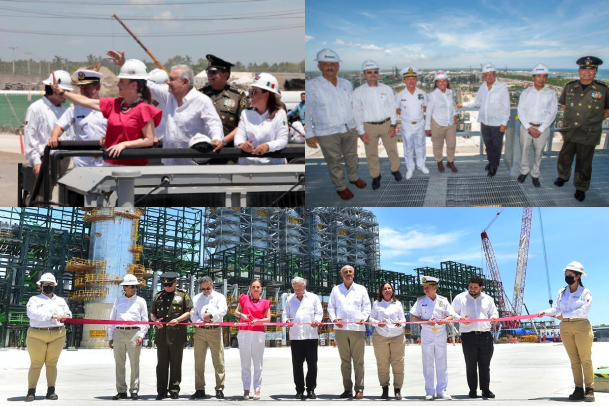 Sigue aquí la inauguración de la Refinería Dos Bocas por el presidente López Obrador.