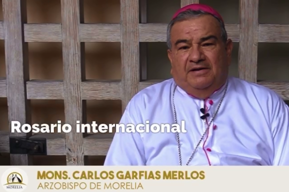 Foto: Especial | Rosario internacional “por el fin de la violencia en México” en la Fiesta de Nuestra Señora del Carmen