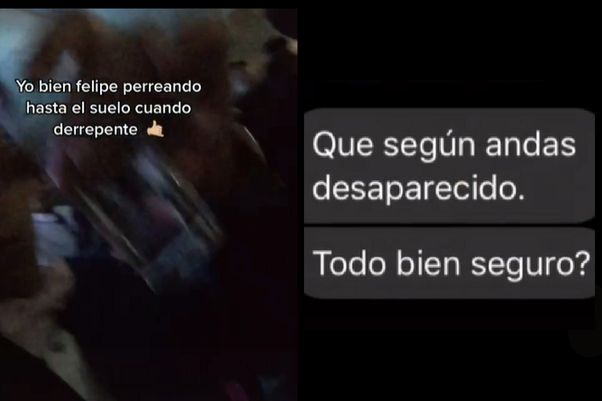 Joven se viraliza luego de exponer como alguien lo reporto como desaparecido en redes , mientras él se encontraba en una fiesta