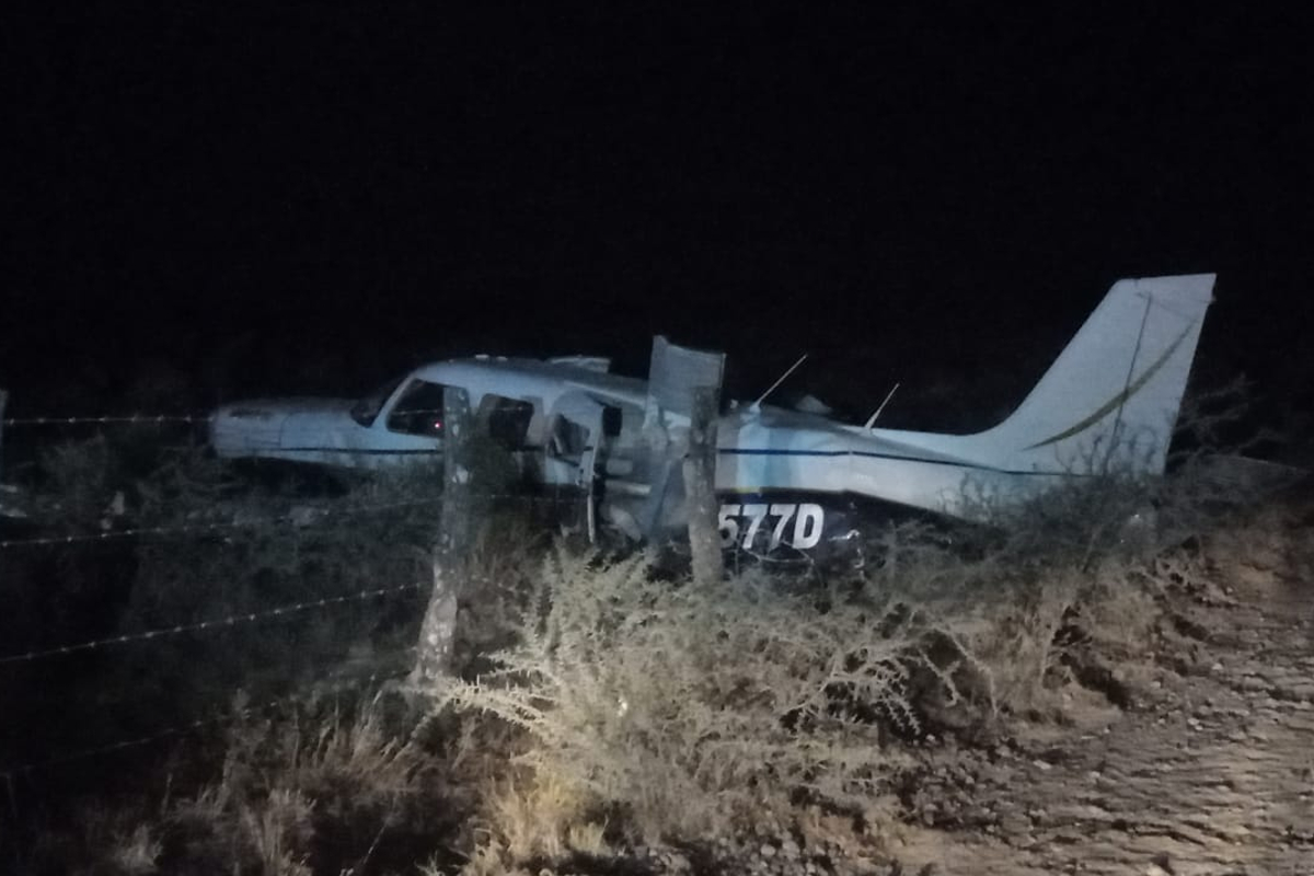 Desploma avioneta en Tamaulipas.