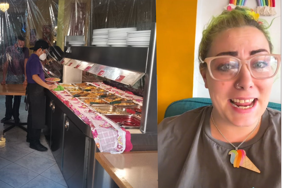 Mujer comparte su experiencia en un buffet: “dijeron que había comido demasiado”.