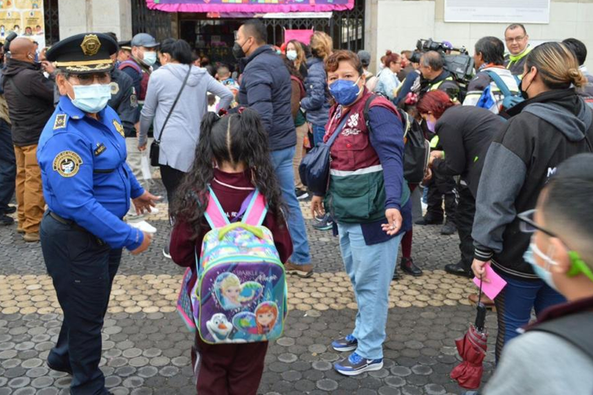 El Gobierno de la CDMX informó que el regreso a clases avanza sin contratiempos.