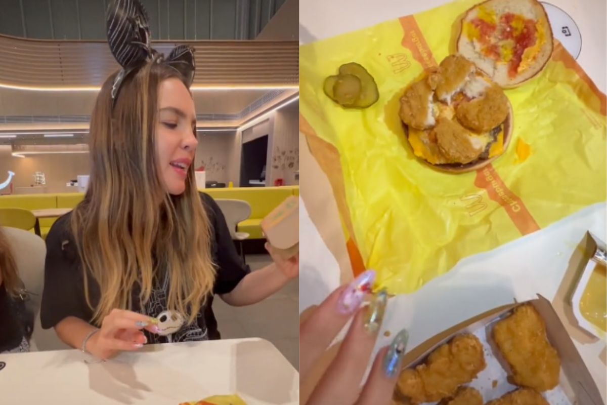 Foto:Captura de pantalla|¡Doblaje! Belinda cautiva a sus seguidores con tutorial de la “Beliburguer”