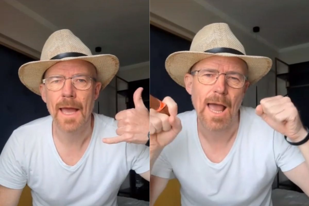 Foto:Captura de pantalla|¡Se descontroló! Sorprende “Walter White” bailando “Despechá” de Rosalía