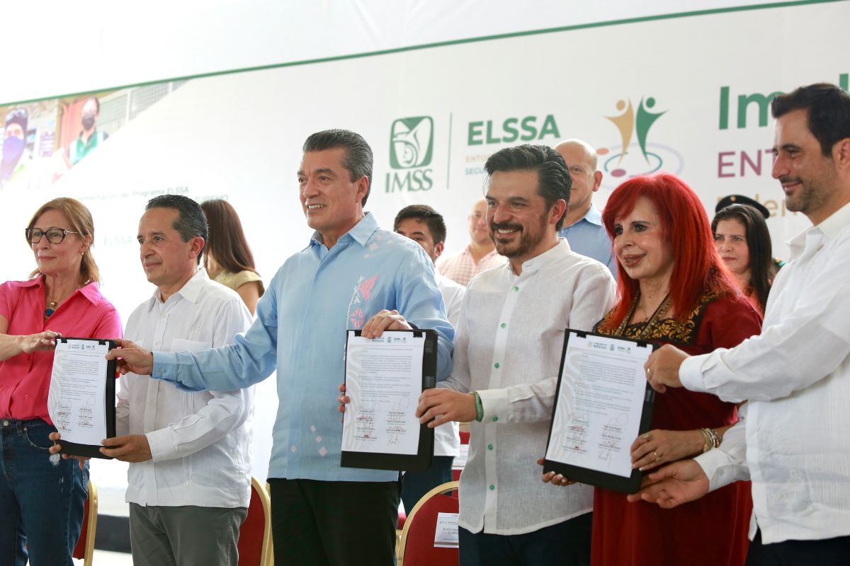 Foto:EspecialAnte gobernadores, secretarios de Estado y cámaras empresariales, IMSS implementa programa ELSSA para el sector turismo