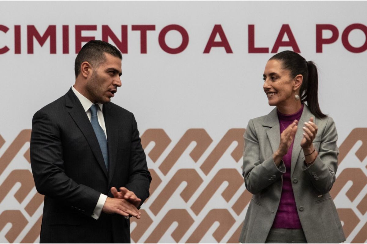 Claudia Sheinbaum rechazó los señalamientos en contra de García Harfuch sobre la "Verdad Histórica" de Ayotzinapa.