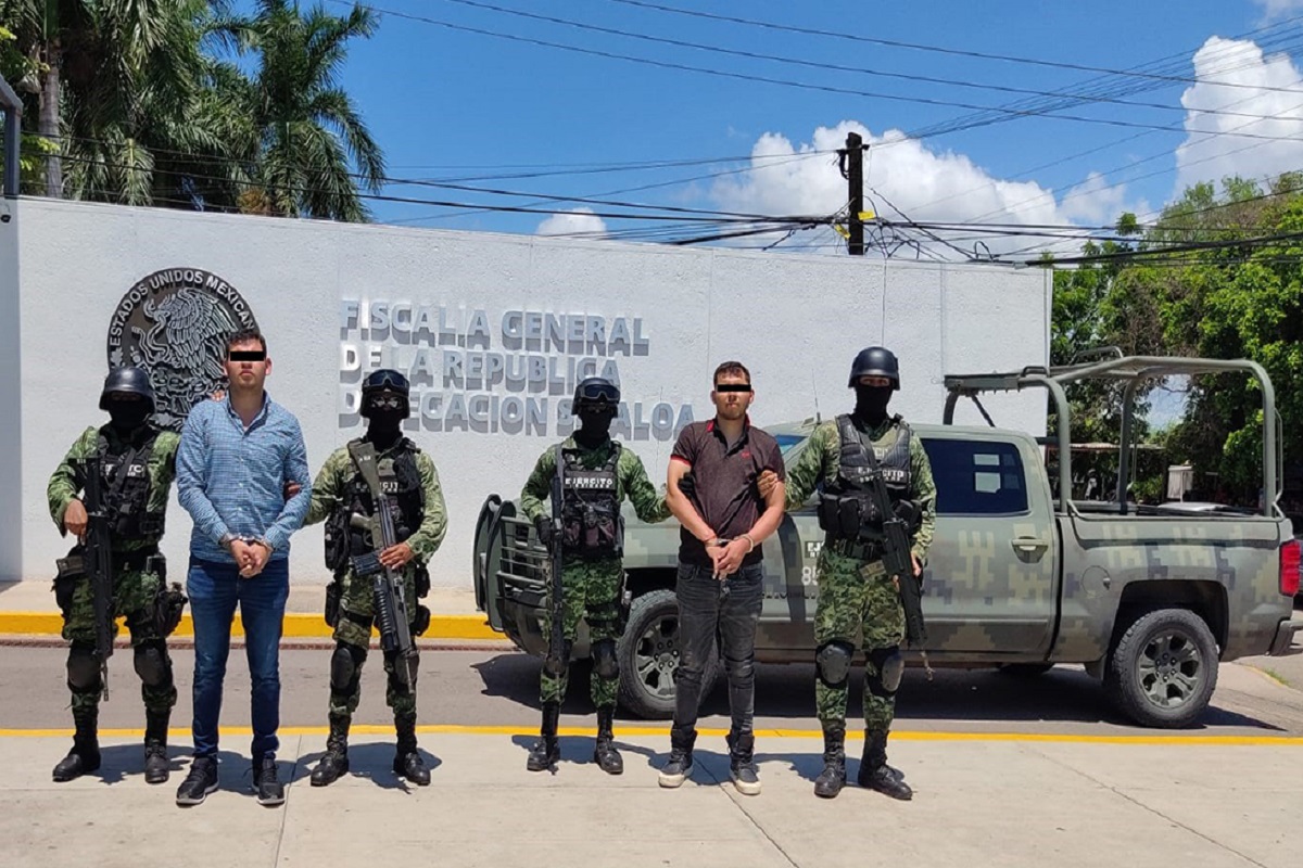 Heribar Josúe, hijo de "Lupe Tapia", lugarteniente de "El Mayo" fue detenido en Culiacán.