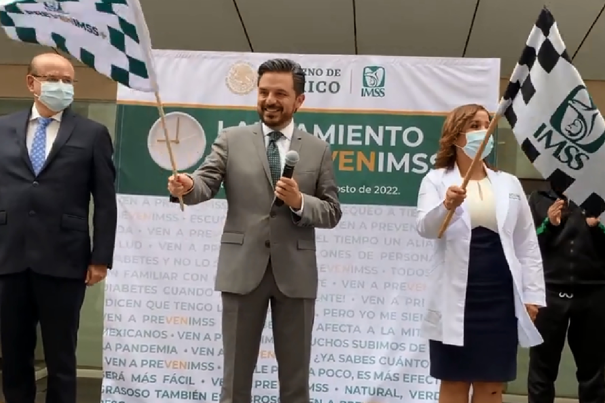 IMSS lanzó la estrategia nacional PREVENIMSS + y la Campaña “Date tiempo, con el fin de fortalecer la prevención de enfermedades crónicas