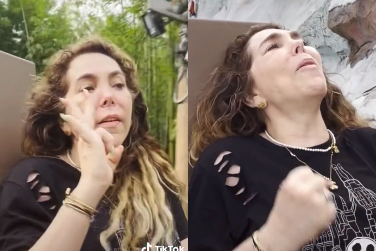 Foto: TikTok / @Belindatok | “¡Eres una cabr***!”: Mamá de Belinda pierde la compostura en parque de diversiones