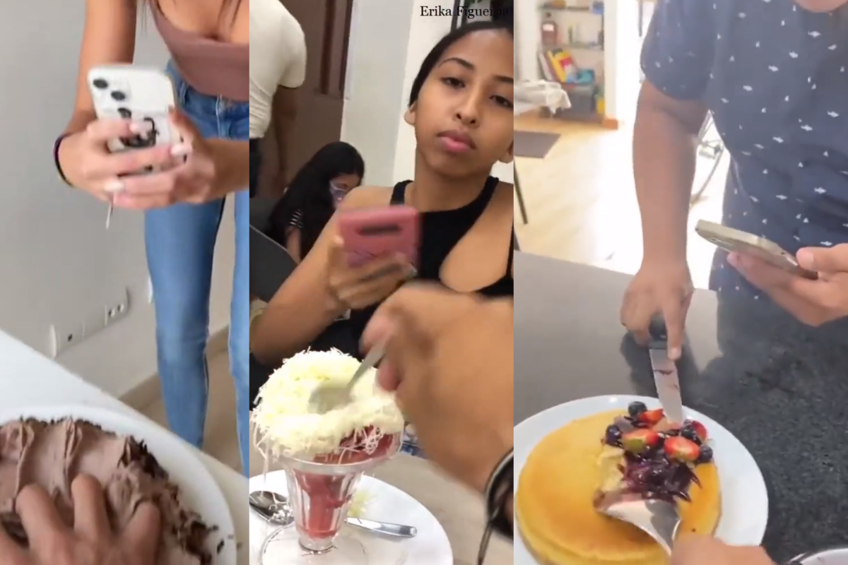 Foto: TikTok | Internautas en contra de trend de TikTok, destruir los platillos cuando les tomen foto