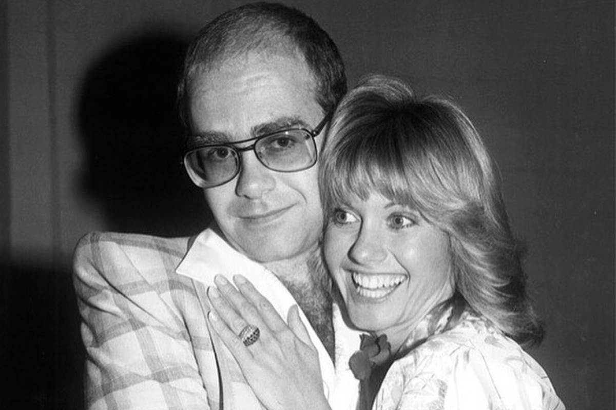 Foto: Twitter/ @eltonjohn | “Una mujer hermosa y valiente”: Así se despido Elton John de Olivia Newton-John