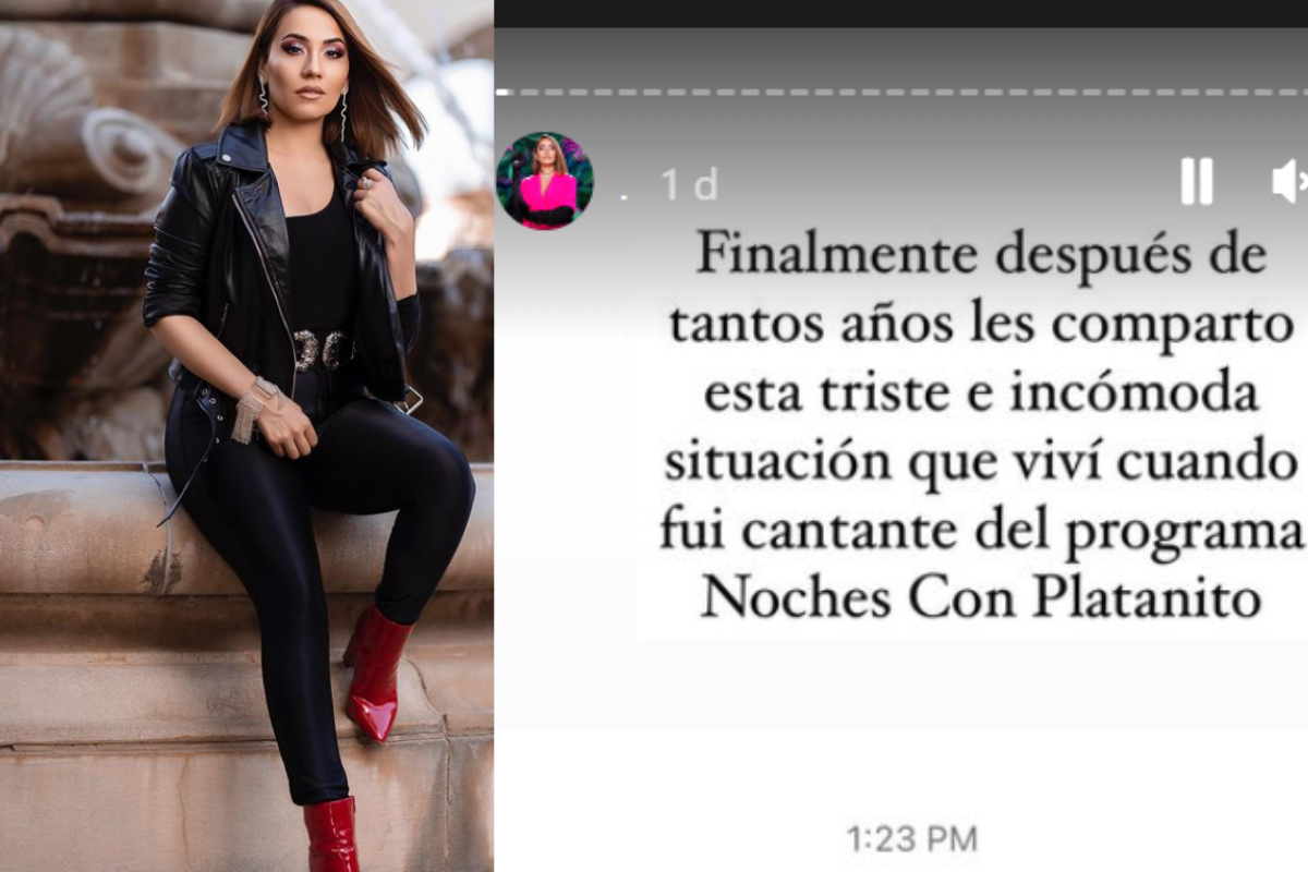 Foto: Instgram/ @gabbytamez | Cantante regiomontana se suma a denuncia contra  ‘Platanito’ por acoso y hostigamientos laboral