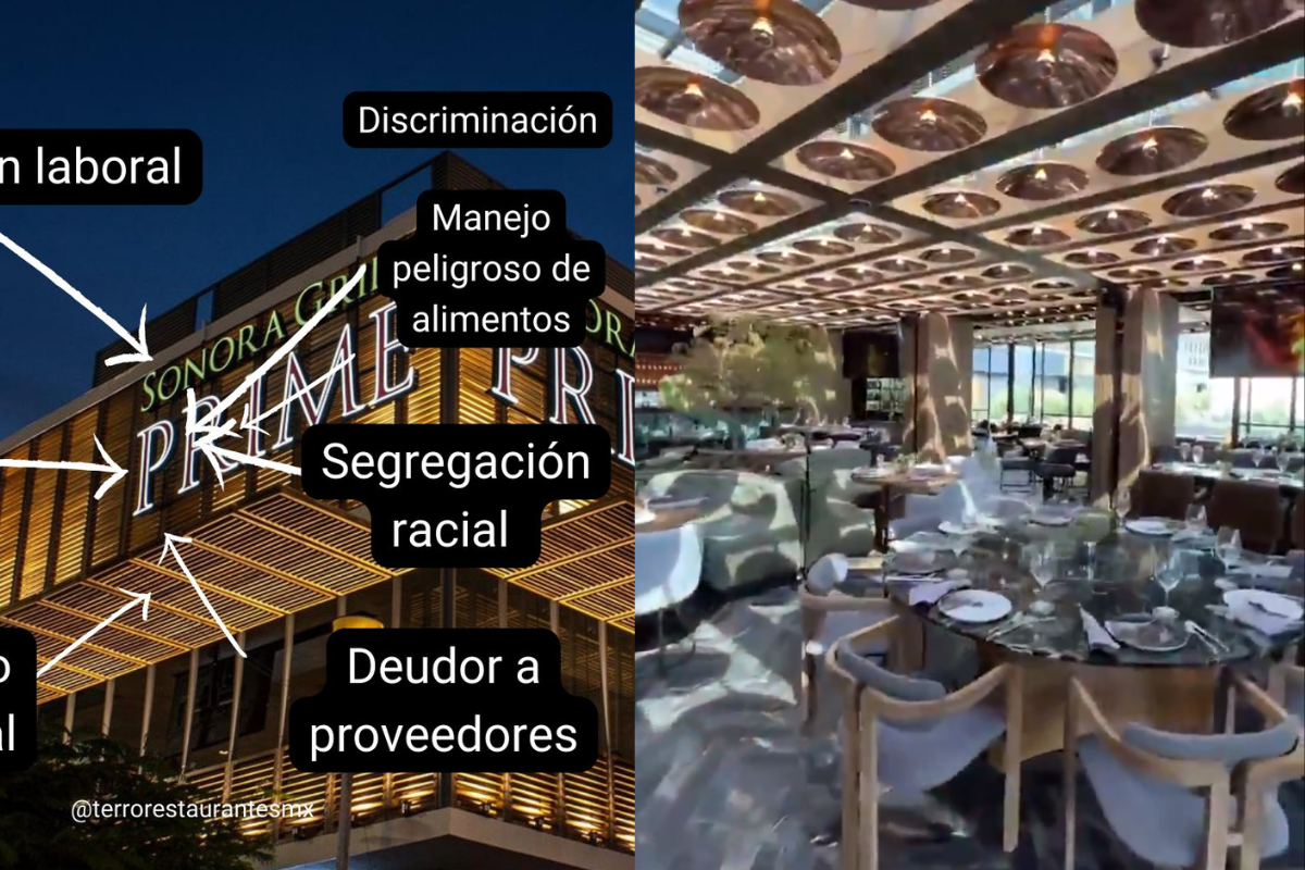 Foto: Twitter/ @TerrorRestMX y @SonoraGGroup | Sonora Grill Group niega acusaciones de racismo y discriminación