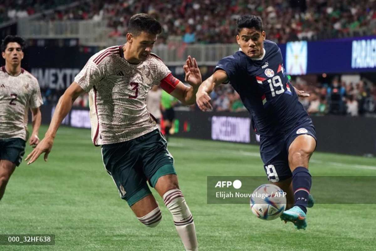 Con un solo tanto, la selección mexicana cae ante Paraguay.