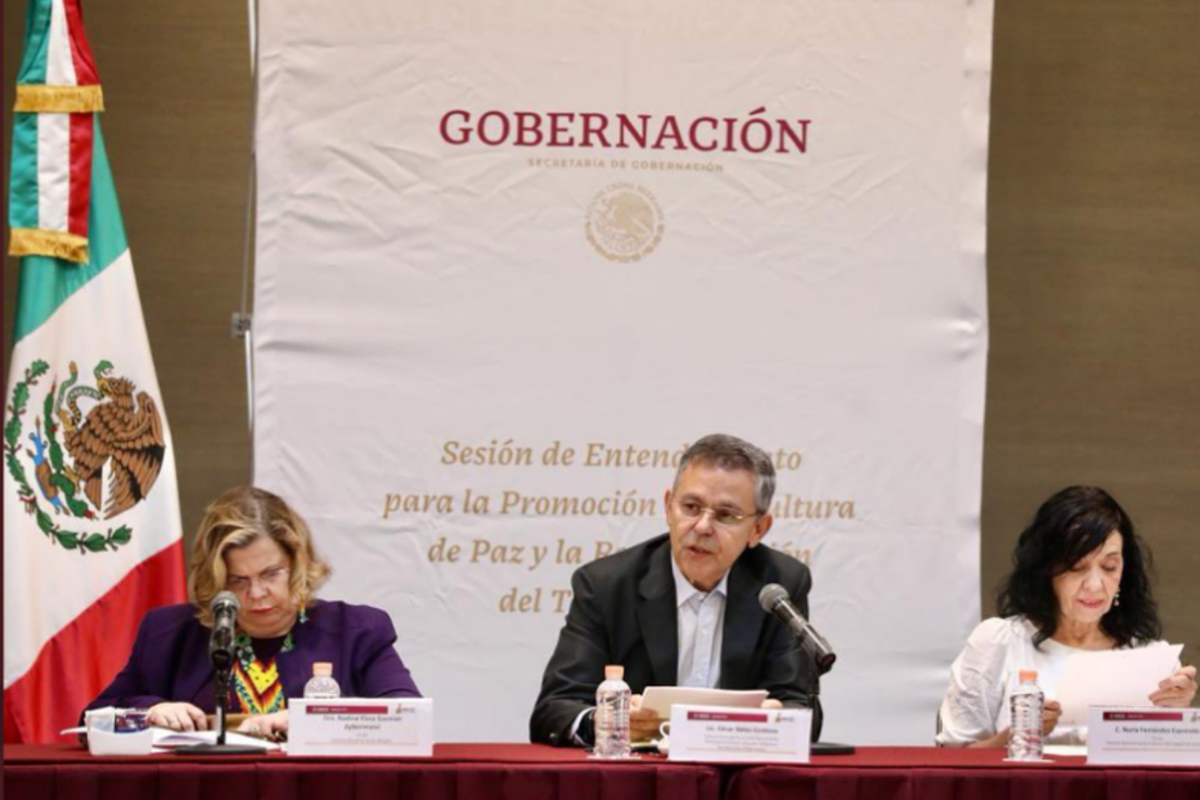 La Segob trabaja con 15 municipios, de un total de 2 mil 471 municipios que existen, con el fin de promover la paz y reconstruir el tejido social