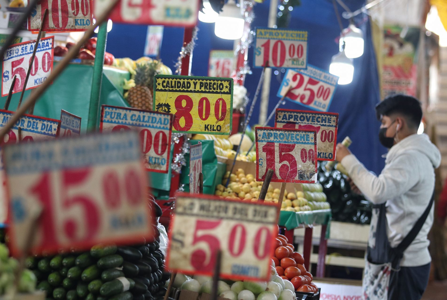 La inflación se ubicó en 8.77 por ciento en la primera quincena de septiembre.