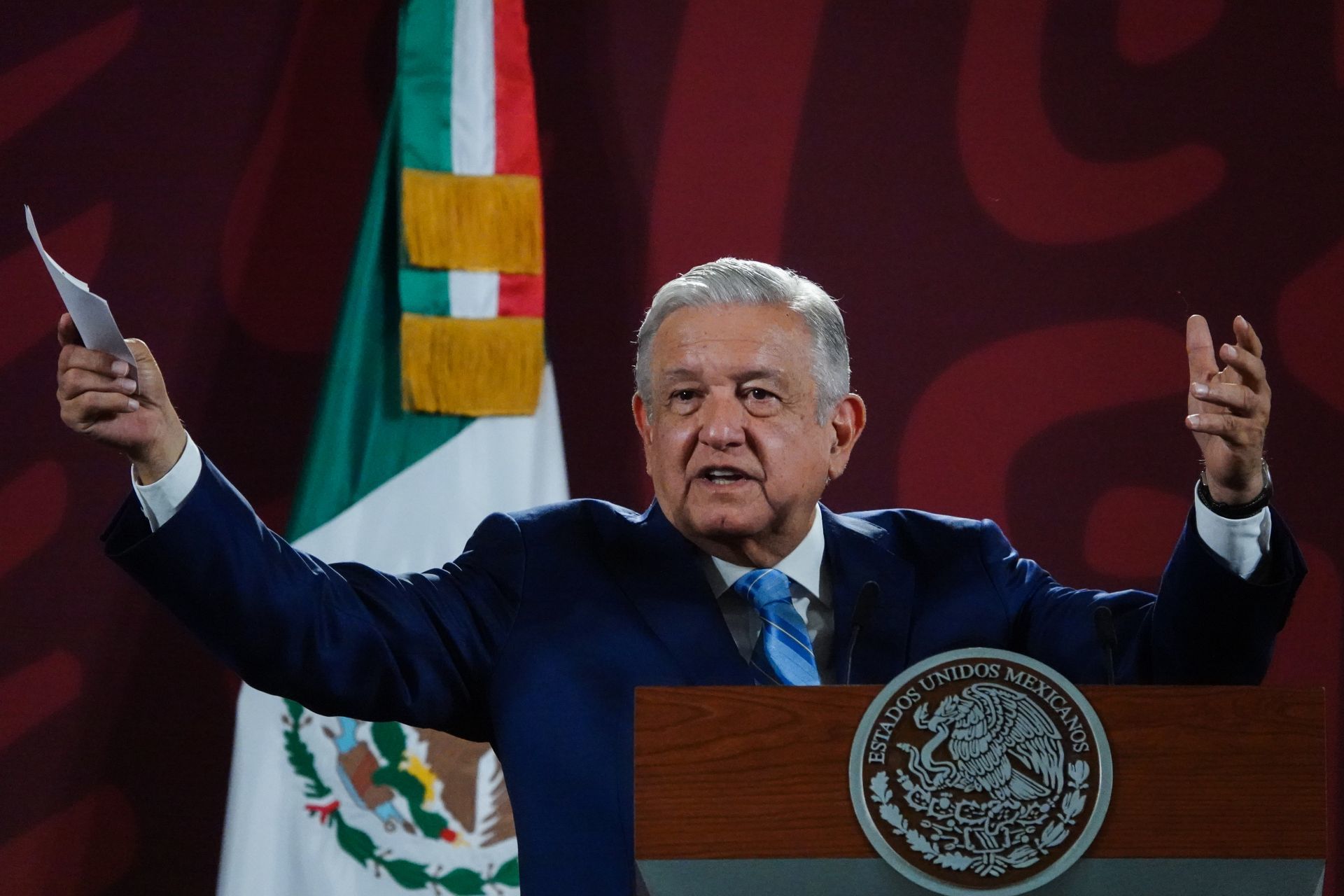 Foto: Cuartoscuro | Pide AMLO no apostar a las guerras entre conflicto China- EU