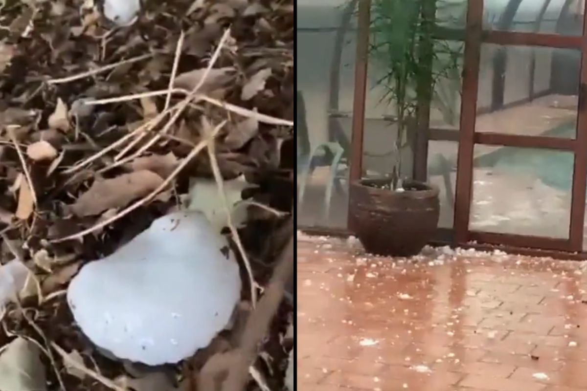 Foto:Captura de pantalla|¡Impactante! Granizo “gigante” mata a una bebé tras golpearla en la cabeza