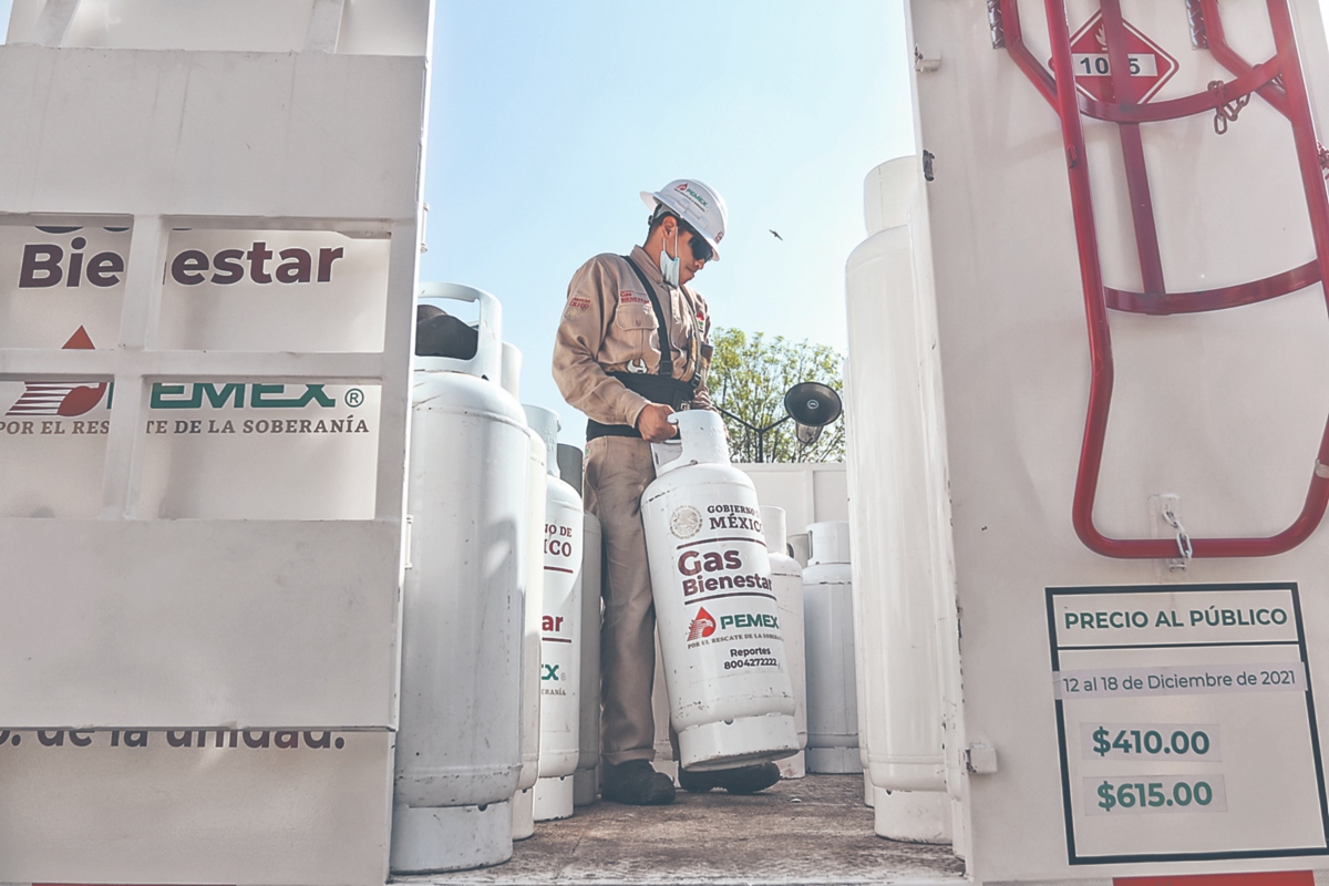 En julio de 2021, ante el aumento del gas doméstico, el presidente AMLO anunció la creación de Gas Bienestar